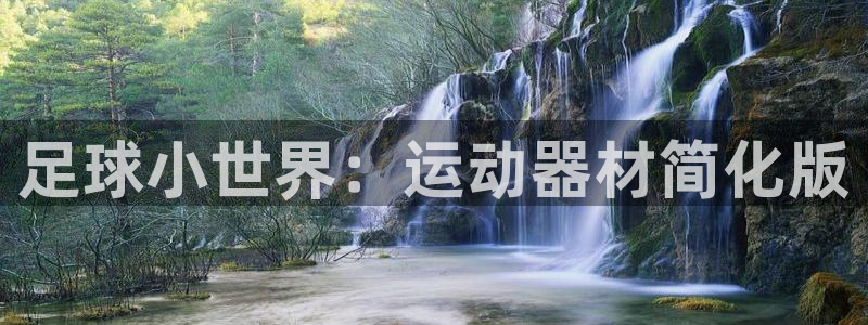 678体育官网地址：足球小世界：运动器材简化版