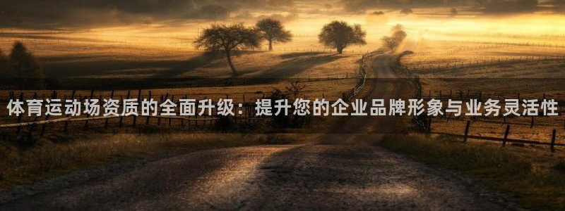 皇冠678体育：体育运动场资质的全面升级：提升您的企业品牌形象与业务灵活性